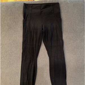 Athleta leggings with side pockets